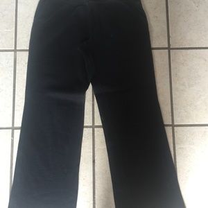 Ralph Lauren Ribbed Knit Pants Women Small Navy